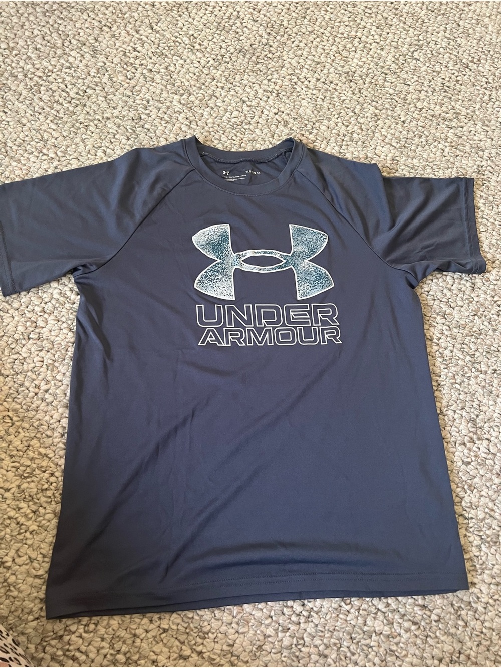 Under Armour boys Logo Performance Tee